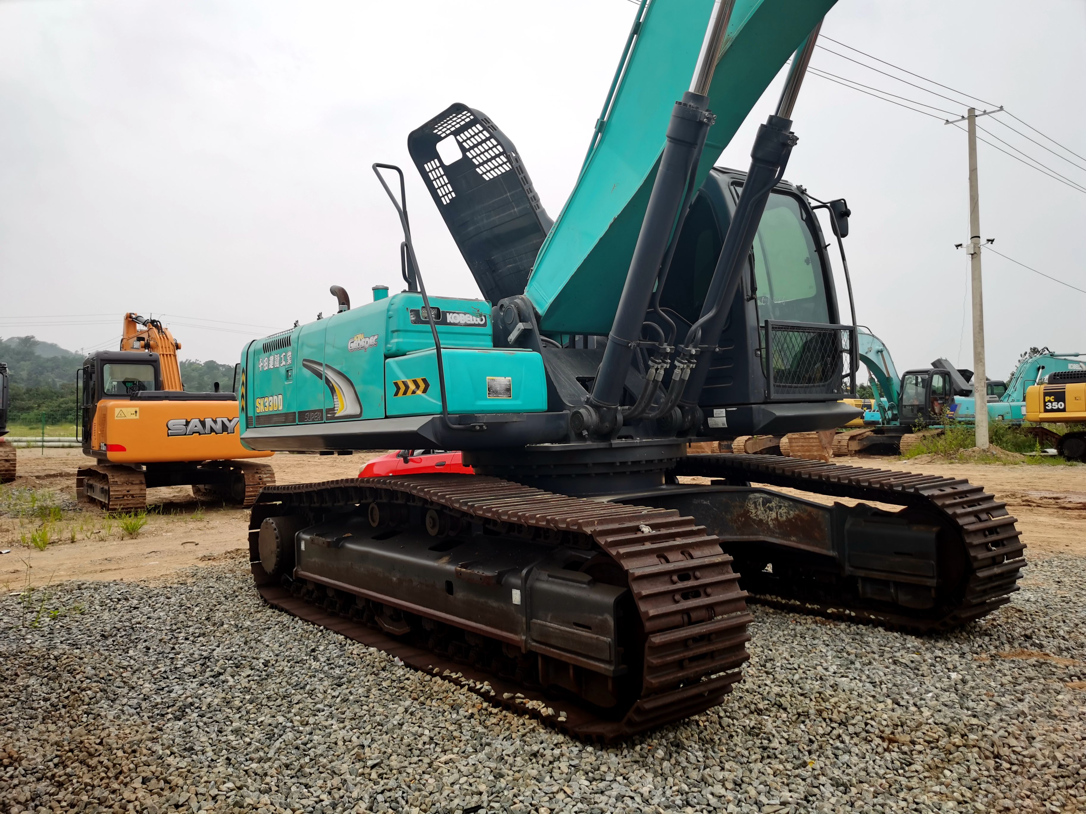 kobelco sk330-8 excavator